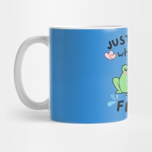 Just A Girl Who Loves Frogs Mug